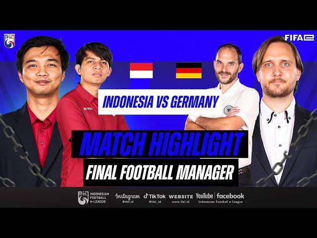 Indonesia Juara Dunia Football Manager !!! | FIFAe World Cup 2024 | Indonesia vs Germany