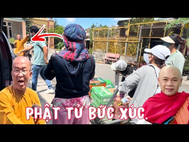 Phật tử quá búc xúc Vị Sư lạ đến"TV Sư Minh Đạo"chỉ trỏ nói Sư Minh Đạo Cần 200 triệu vì lý do này.