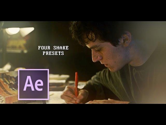 after effects | small shake preset pack