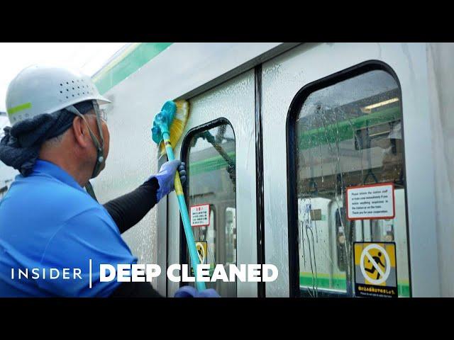 How Tokyo Metro Keeps Its Trains And Stations Clean | Deep Cleaned | Insider