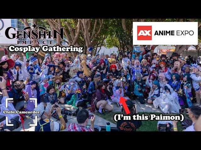 Genshin Impact Cosplay Gathering at AX2024