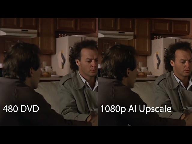 Clean and Sober 1986 AI Upscale Comparison