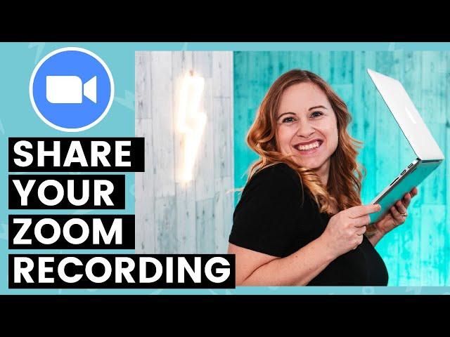 How to Share ZOOM Recordings