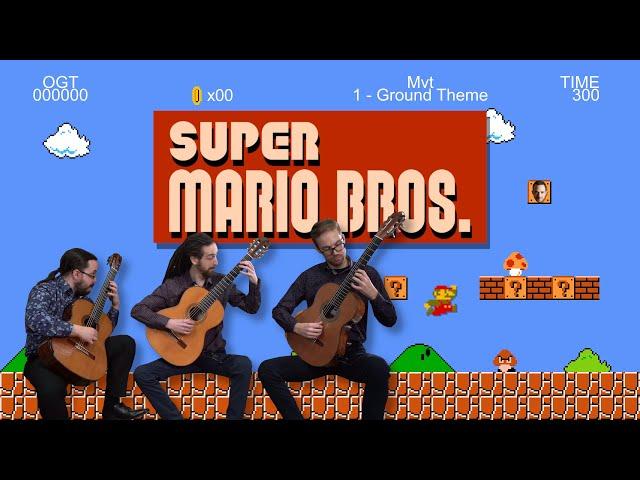 Super Mario Bros Suite | Classical Guitar Medley | Ottawa Guitar Trio