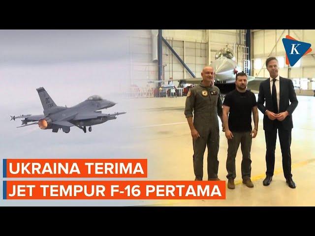 Ukraina Terima Jet Tempur F-16 Pertama untuk Lawan Rudal Rusia