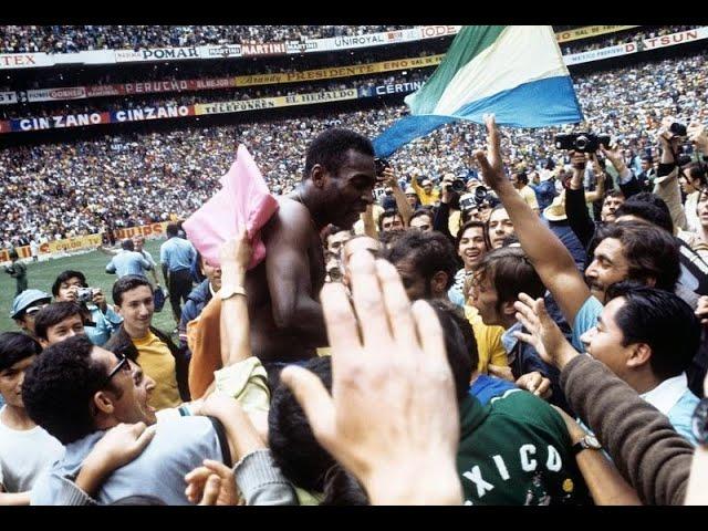 Pelé (Brazil)  All skills, goals, assists in World Cup 1970 ️  ITV English Commentary