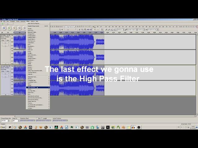 THE  MAGIC OF AUDACITY - How to fix muffled/poor quality audio