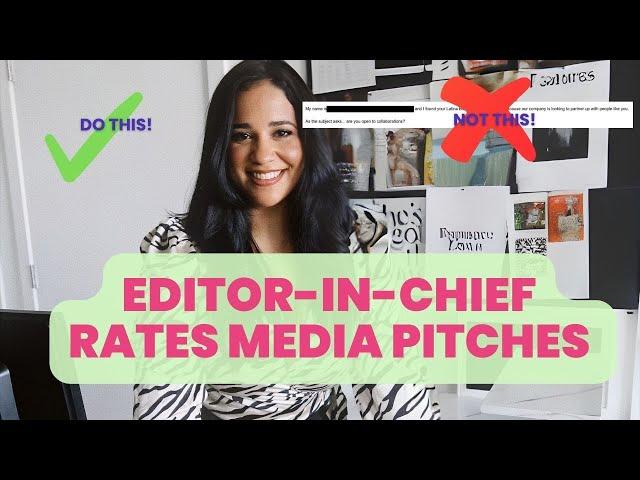 How to Write a Media Pitch in 2024 *EXAMPLES* | Public Relations