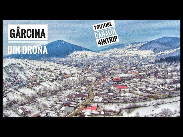 Gârcina (Neamț) din dronă