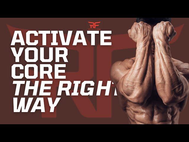 How to activate your core muscles correctly