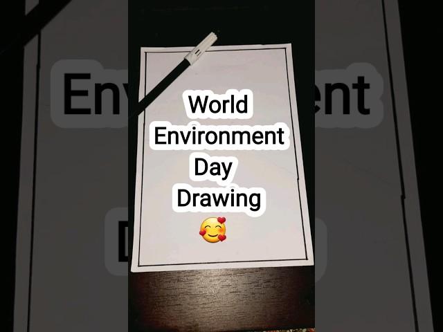 World Environment Day Drawing / World Environment Day Poster Drawing / Save Nature Drawing Easy