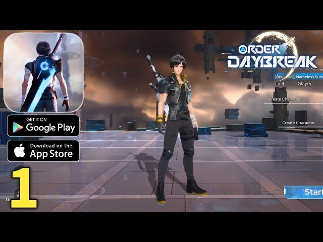 Order Daybreak Global Launch Gameplay Walkthrough Part 1 (ios, Android)