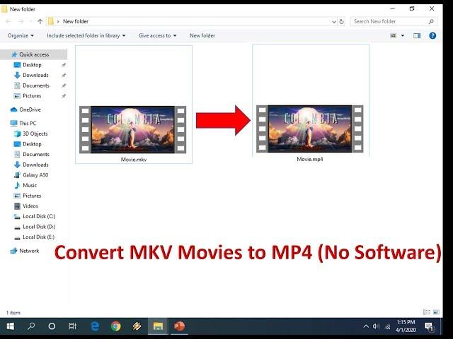 How to Convert MKV to MP4 Video Without Using Any Software