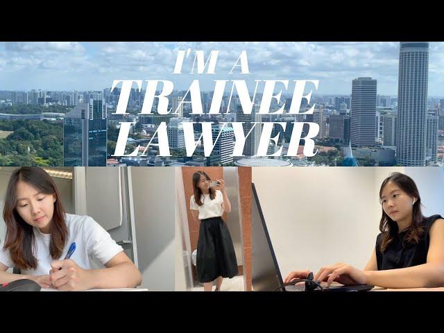 I'M A TRAINEE LAWYER!! ️‍️ first week at work vlog