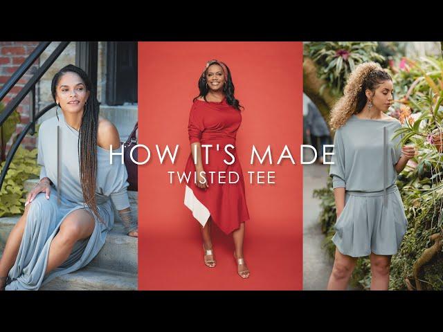 Oprah's Favorite Things 2021 | Kiya Tomlin Womens Twisted Tee - How It's Made