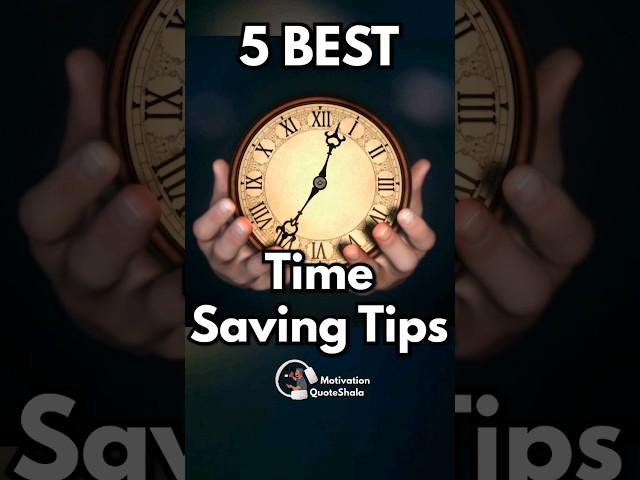 5 Best Time Saving Tips for Students  Save 36 Hours Weekly #studytips #studymotivation