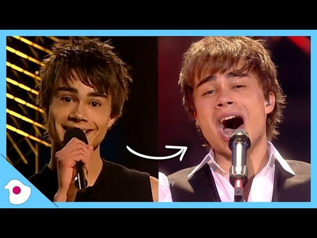 Alexander Rybak evolution 2005-2024