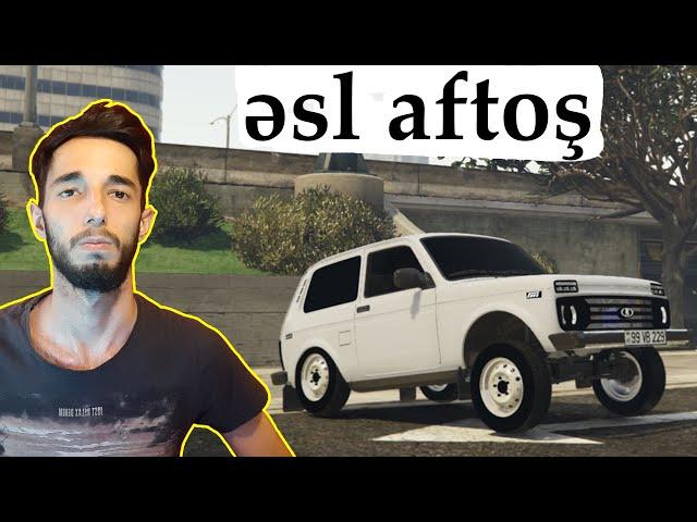 ƏSL AFTOŞ NİVA İLƏ 2 TƏKƏR QALDIRDIM (POLİSDƏN QAÇDIM) - GTA 5 mod(maraqlı anlar)