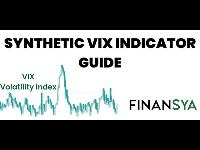 Synthetic VIX indicator for MT4 MT5 and for Tradingview