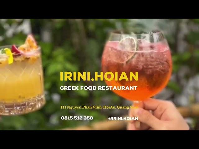 Irini, a beautiful Greek garden restaurant in Hoi An, is the perfect place for Greek food lovers.