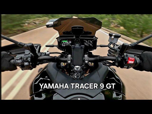 TRACER 9 GT | Acceleration | Quick Shifter | Fast Ride 4K  #yamaha