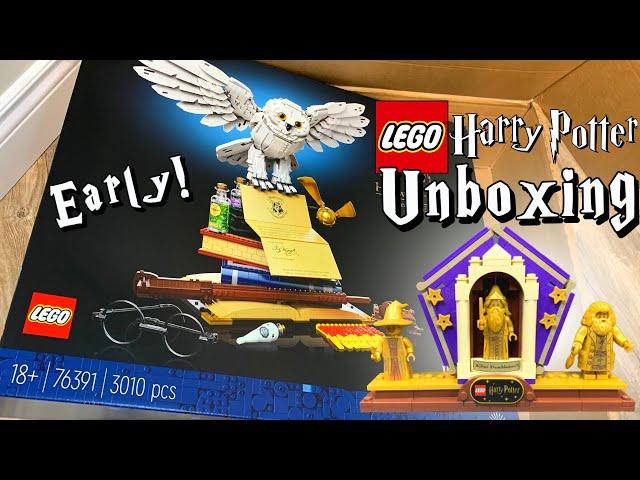 I Got The LEGO Harry Potter D2C Hogwarts Icons 76391 Set EARLY! Unboxing and Reaction