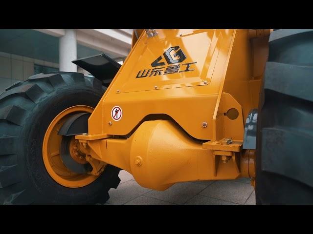 LUGONG LG938 Wheel Loader "Dress Up Show"