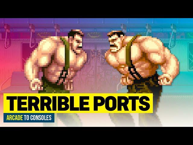 20 Great Arcade Games with Terrible Console Ports