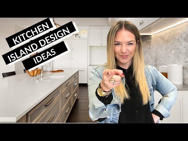 Kitchen Island Design Ideas || ***How to design your KITCHEN ISLAND!!***