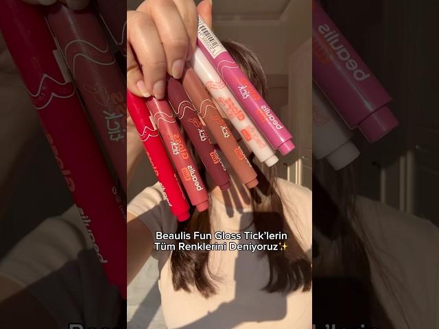 Beaulis Fun Gloss Tick’ler #reklamdeğildir #makyajvideoları #gratisindirimi #gratis #beaulisfun