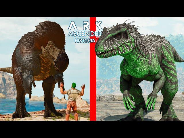 NUEVO DODOREXY PEQUEÑO Y CRÍA DE INDOMINUS REX... ESPECIAL! dinosaurio hibrido ARK Ascended Historia