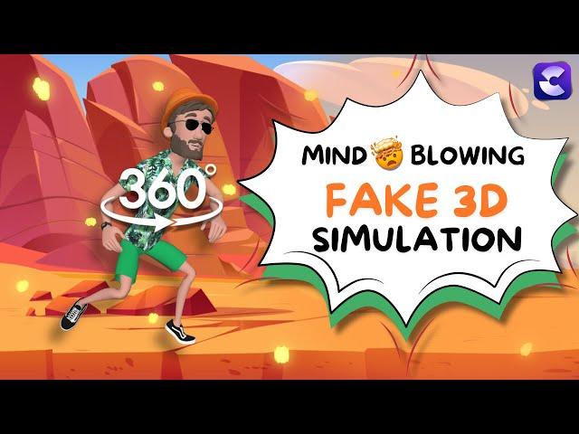 Mind-Blowing Fake 3D Simulation That Will Fool Your Eyes!