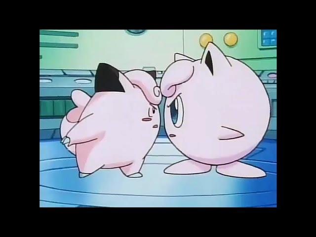 Jigglypuff vs Clefairy Fight Scene 