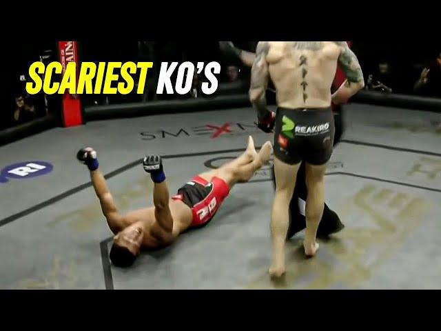 Scariest Knockouts -  The Most Brutal & Scary MMA & Kickboxing KO's