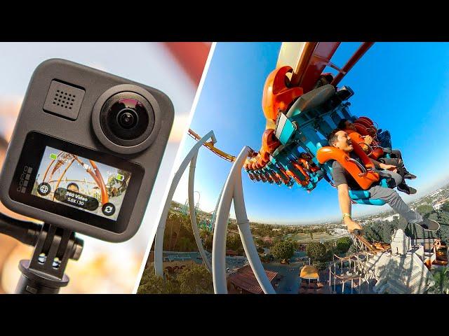 GoPro Max Review | 360 Camera on a Rollercoaster