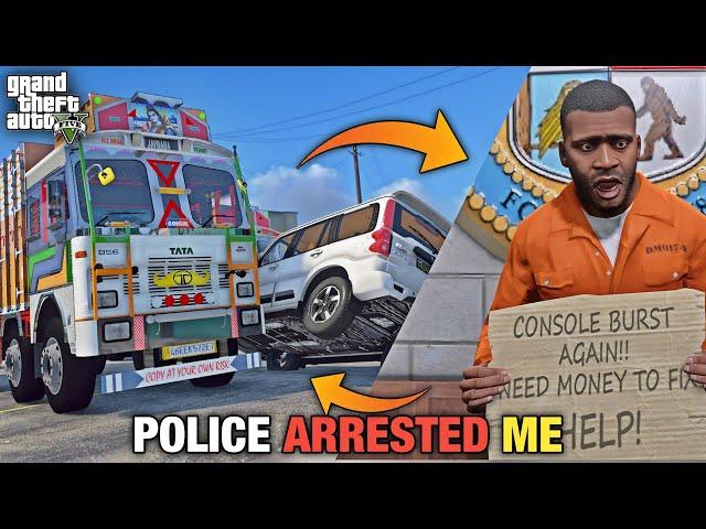 Scorpio Ne Fasa Diya Police Ke Chakkar Me Popat Hogaya   ( GTA 5 Mods )