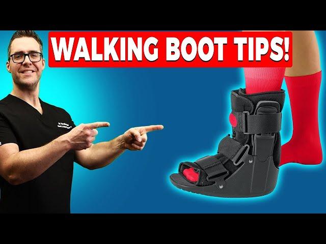Aircast Walking Boot: BEST TIPS [Broken Foot or Broken Ankle]