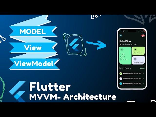 MVVM Architecture | MVVM in Flutter