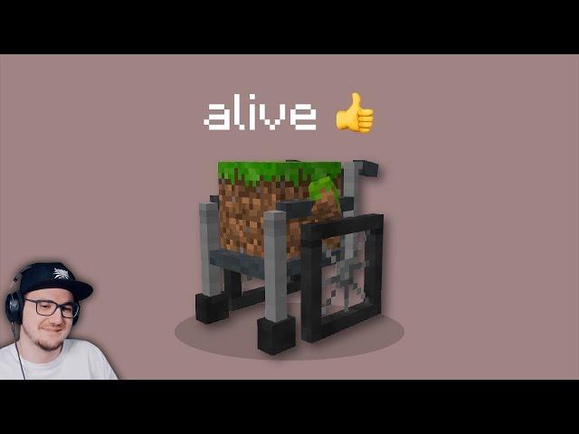 Добавил ЖИЗНЬ в каждый БЛОК в МАЙНКРАФТ ► I added being alive to every block in Minecraft | Реакция