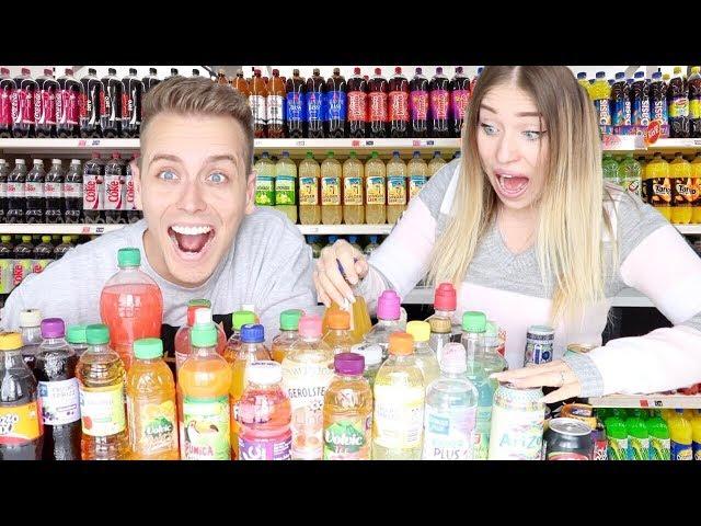 Ich kaufe ALLE GETRÄNKE aus dem Supermarkt (& mixe sie! ) | Julienco