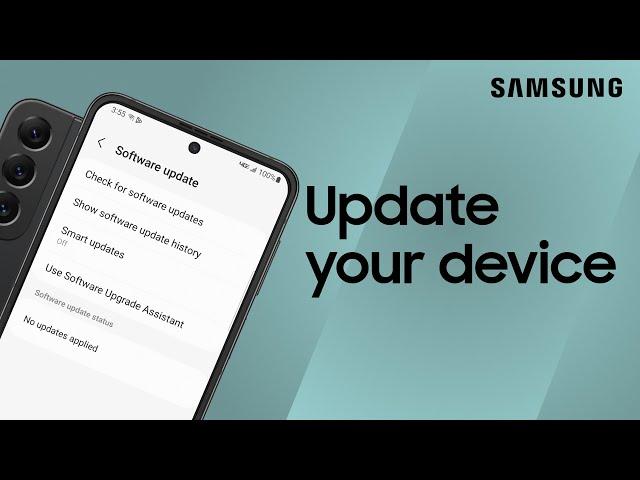 Update your Samsung Galaxy device's software | Samsung US