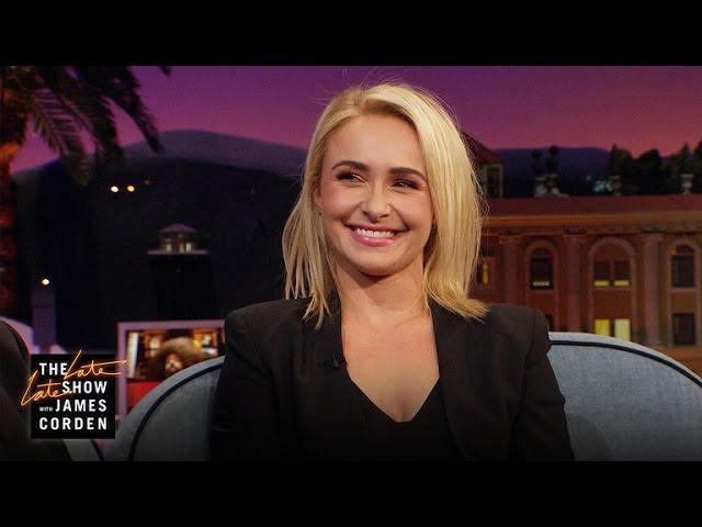 Hayden Panettiere & James Corden Disagree on Klitschko v. Joshua