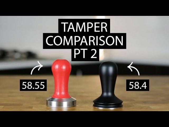 Precision Tampers Comparison: Barista Hustle vs Lelit 58.55mm Redwood