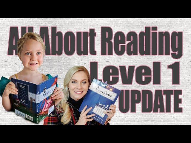 ALL ABOUT READING LEVEL 1 UPDATE | Teaching My 4-year-old To Read | AAR Review | Timberdoodle | LA