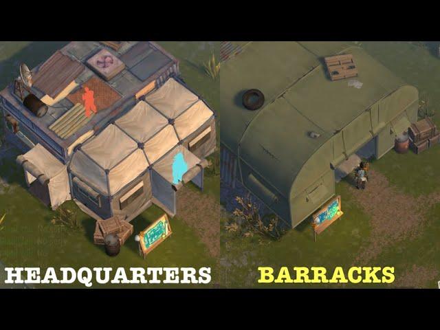 BUILDING OUR SECOND BASE! The HEADQUARTERS + BARRACKS (Last Day On Earth) Survival￼