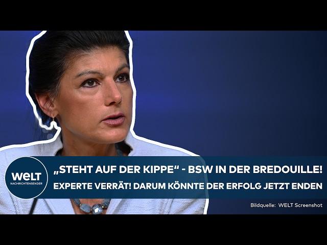 WAGENKNECHT: Negotiations with CDU in Thuringia! “Cracks are appearing” - BSW on the brink!