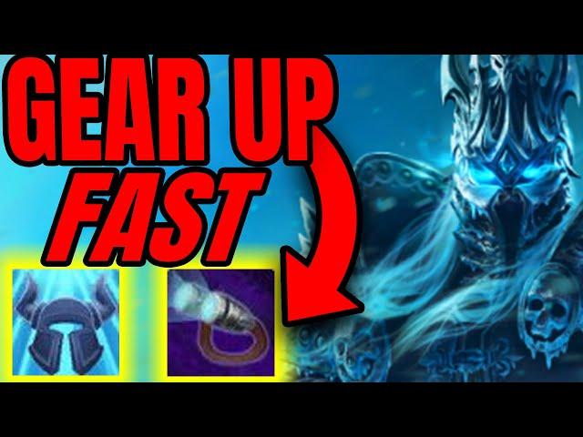 How to Gear Up INSANELY Fast in Pre Patch WotLK Classic