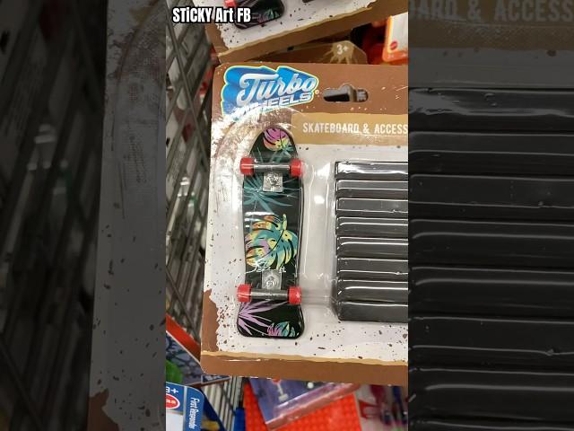 Dollar Store Tech Deck Hunt #fingerboard #dollartree #skateboarding