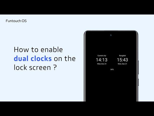 How to enable dual clocks on the lock screen？