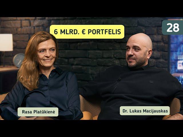 Kaip valdomas 6 mlrd. EUR portfelis? | Valiutos Auksas Obligacijos Akcijos | Rasa Platūkienė | #28